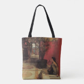 Een Oleander van Alma Tadema,  bloemen Tote Bag (Achterkant)