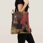 Een Oleander van Alma Tadema,  bloemen Tote Bag (Dichtbij)