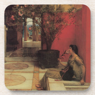 Een Oleander van Alma Tadema, Vintage Flowers Bier Onderzetter