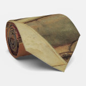 Een Oleander van Alma Tadema, Vintage Flowers Stropdas (Opgerold)