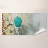 Een olieverschilderij op canvas met de hoogste pie badhanddoek (Badhanddoek)