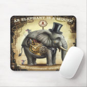 Een olifant is een muismat (Met muis)