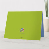 Een olifant is niet bang van muizen. kaart (Achterkant)