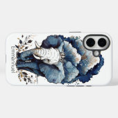 Een olifant loopt onder de bomen Case-Mate iPhone case (Achterkant (horizontaal))