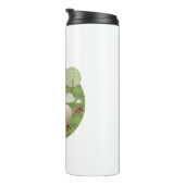 Een olifant Love Story Thermosbeker (Geroteerd rechts)