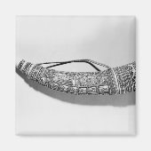 Een olifant magneet (Voorkant)