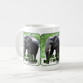 Een olifant redden, geen Mok kopen (Voorkant links)