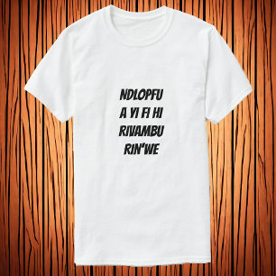 Een olifant sterft niet aan één (gebroken) rib t-shirt