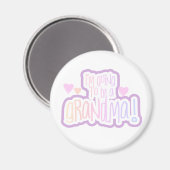 Een oma worden magneet (Voorkant / Achterkant)