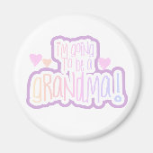 Een oma worden magneet (Voorkant)