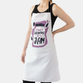 Een oma zijn is mijn jam schort (Insitu)