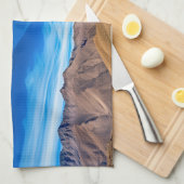 Een Omaans bergachtig terrein Theedoek (Quarter Fold)