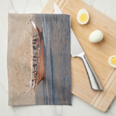 Een Omaans kustavontuur Theedoek (Quarter Fold)