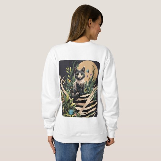 Een onbekende plek trui (Achterkant volledig)