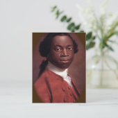 Een onbekende Sitter (voorheen Olaudah genoemd) Briefkaart (Staand voorkant)