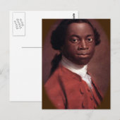 Een onbekende Sitter (voorheen Olaudah genoemd) Briefkaart (Voorkant / Achterkant)