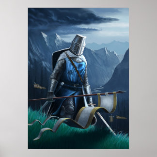 Een onbevreesde nacht marcheert verder. poster