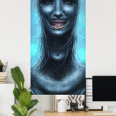 Een onbezonnen glimlach 10 - A.I. Poster (Thuiskantoor)