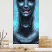 Een onbezonnen glimlach 10 - A.I. Poster (Keuken)