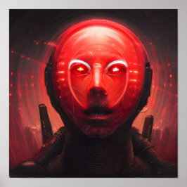 Een onbezonnen glimlach 4a - A.I. Poster