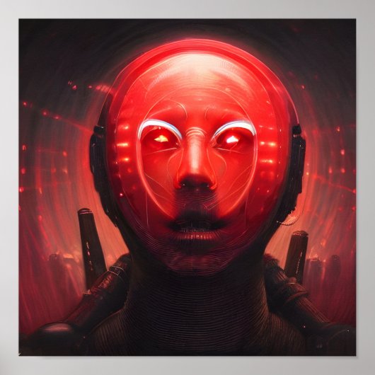 Een onbezonnen glimlach 4a - A.I. Poster (Voorkant)