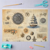 Een onconventioneel scheepvaart serie ontwerp 5 tissuepapier (Craft)