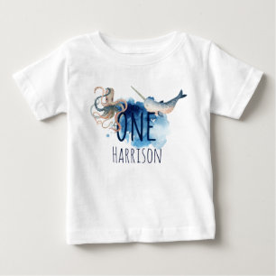 Een onder het Zee Shirt op de geboorte