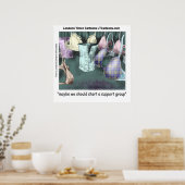 Een ondersteuningsgroep vormen Rick London Funny Poster (Keuken)