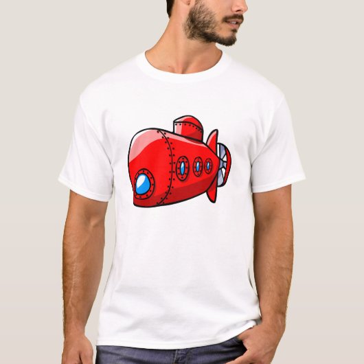 Een onderwateravontuur t-shirt (Voorkant)
