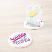 ÉÉN onderzetter (Zijkant)