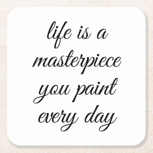 Een Onderzetter voor stervelpapier (Voorkant)