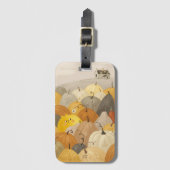 Een onderzoeker van een zoete pompoen van Alexandr Bagagelabel (Voorkant (verticaal))