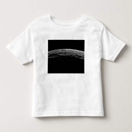 Een onecht landschap van de maan van Saturnus Kinder Shirts (Voorkant)