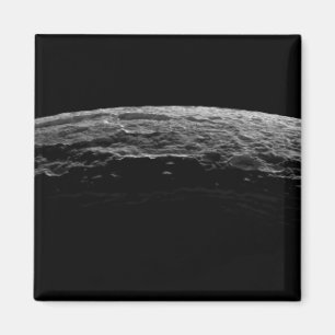 Een onecht landschap van de maan van Saturnus Magneet