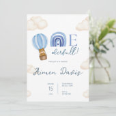 Een Onederfull! 1e verjaardag  Kaart (Staand voorkant)