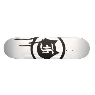 een onefelixontwerp "Drip Cat logo"-skateboard Skateboard