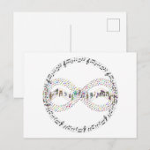 Een oneindigheid van muziek briefkaart (Voorkant / Achterkant)