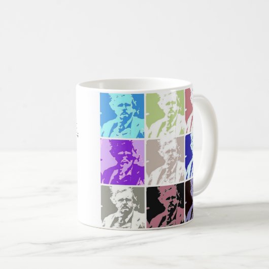 "Een ongemak is slechts een avontuur..." mok (Voorkant rechts)