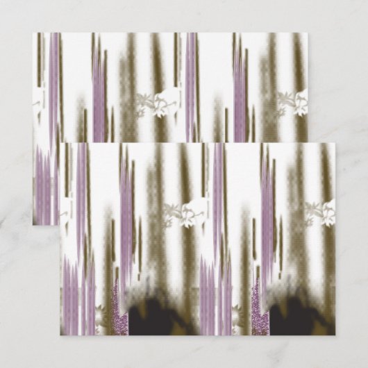 Een ongerept meer genesteld tussen besneeuwde berg bedankkaart (Voorkant / Achterkant)