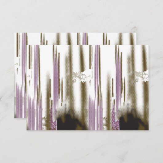 Een ongerept meer genesteld tussen besneeuwde berg informatiekaartje (Voorkant / Achterkant)