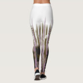 Een ongerept meer genesteld tussen besneeuwde berg leggings (Achterkant)