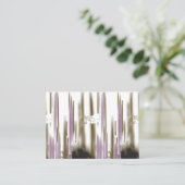 Een ongerept meer genesteld tussen besneeuwde berg plaatskaartje (Staand voorkant)