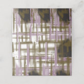 Een ongerept meer genesteld tussen besneeuwde berg plaatskaartje (Buitenkant ongevouwen)