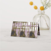 Een ongerept meer genesteld tussen besneeuwde berg plaatskaartje (Achterkant)