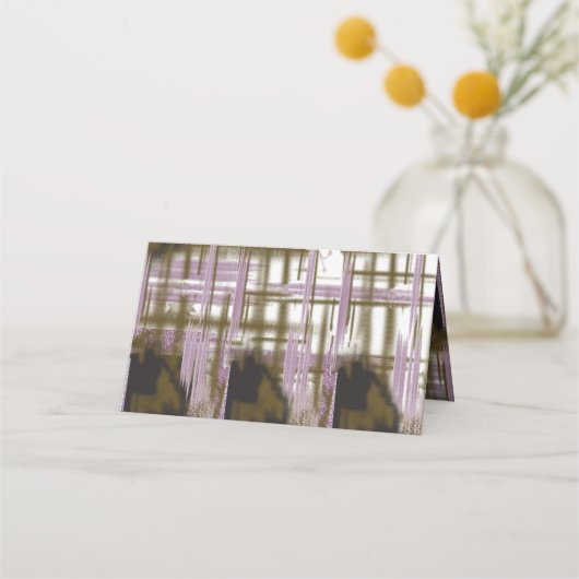 Een ongerept meer genesteld tussen besneeuwde berg plaatskaartje (Achterkant)