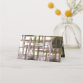 Een ongerept meer genesteld tussen besneeuwde berg plaatskaartje (Voorkant)