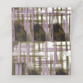 Een ongerept meer genesteld tussen besneeuwde berg plaatskaartje (Binnenkant ongevouwen)