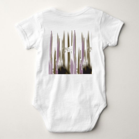 Een ongerept meer genesteld tussen besneeuwde berg romper (Achterkant)