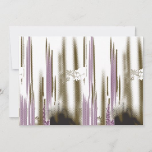 Een ongerept meer genesteld tussen besneeuwde berg save the date (Achterkant)