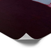 Een onregelmatig schilderij van het raster, met vi poster (Hoek)